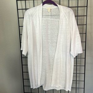 Eileen Fisher 100% Organic Linen Cardigan